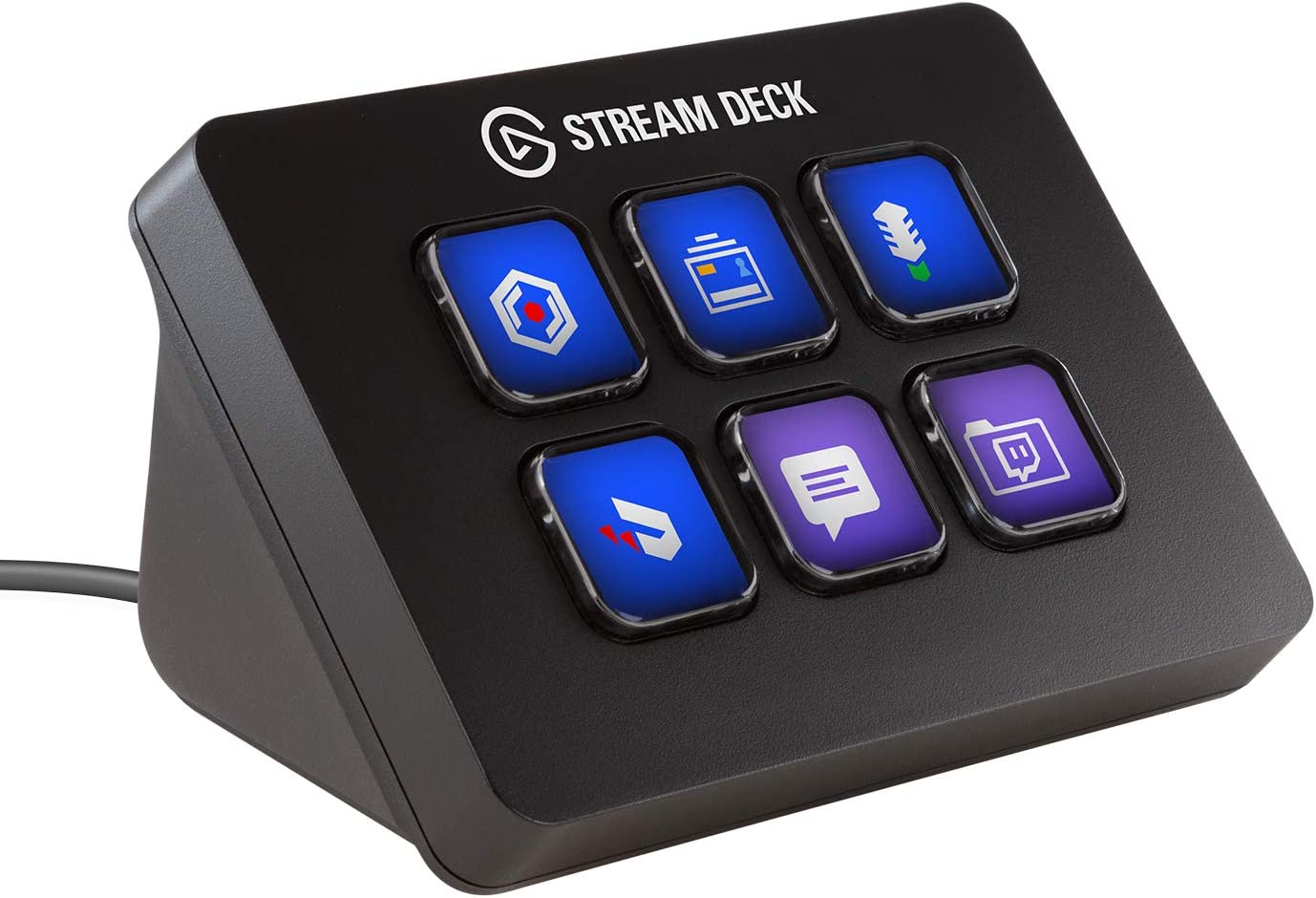 Elgato Stream Deck Mini – Compact Studio Controller， 6 macro keys， trigger actions in apps and software like OBS， Twitch， ​YouTube and more， works with Mac and PC - Image 3